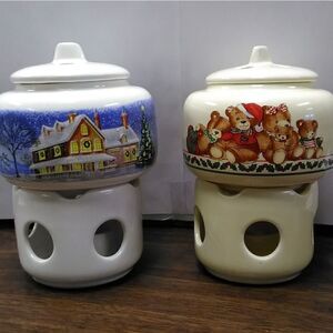 Two room scenters-potpourri warmers-Christmas 